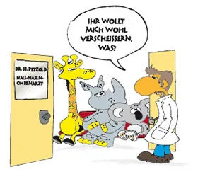 HNO Praxis Dr. Petzold - Ihr wollt mich wohl verscheissern, was?