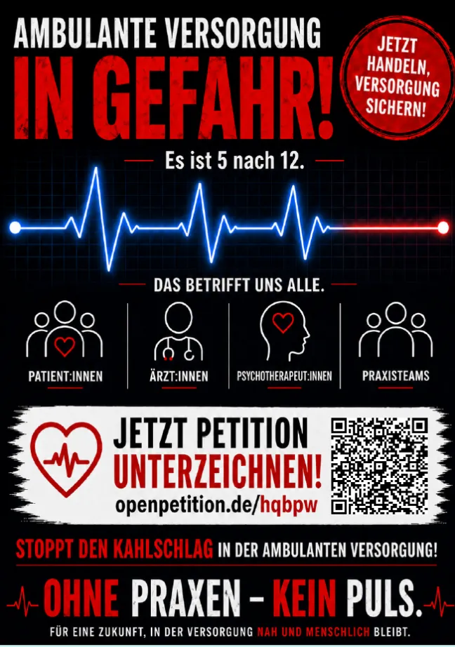 Ambulante Versorgung in Gefahr
