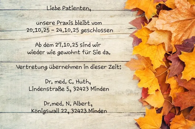Herbsturlaub